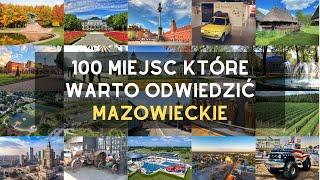 100 atrakcji turystycznych województwa mazowieckiego. Ciekawe miejsca na Mazowszu!