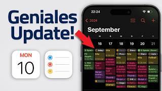 Apple Kalender & Erinnerungen: ENDLICH gut? (iOS 18)