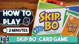 How to Play Skip Bo Card Game (Skip-Bo rules)