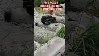 FMS FCX24 brushless Rtr Rc Chevy Blazer #rcoffroad #rccar #offroad #4x4 #toys #rctruck #rccars #fun
