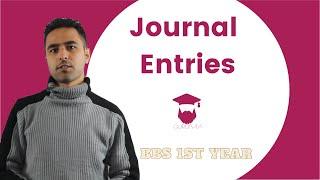 Journal Entries in Nepali || BBS 1st year || Accountancy