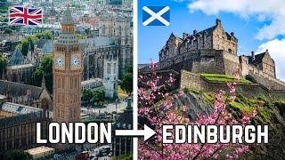 Road Trip From London to Edinburgh | Everything You NEED To Visit!