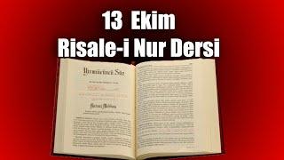 13 Ekim - Risale-i Nur Dersi -  Canlı Yayın