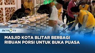 Wisata Religi Kota Blitar Gelar Buka Puasa Gratis Untuk 1.000 Jamaah