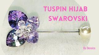 Tuspin Swarovski Kupu Kupu