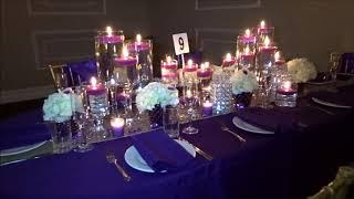 Floating Candles Wedding Centerpieces by Sweet 16 Candelabras®