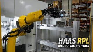 Haas Robotic Pallet Loader - Haas Automation