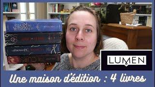 Une maison d'édition LUMEN  : 4 romans