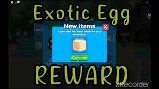 Exotic Egg INDEX REWARDS Mining Simulator 2 -Roblox