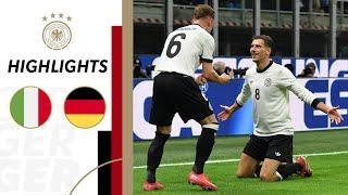 DFB Star shines on his return! | Italy vs. Germany | Highlights Nations League | Quarter-final