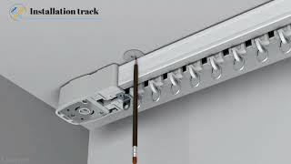 How to Install Motorized Curtain Track?