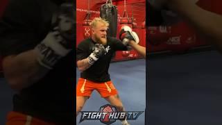 Jake Paul FIRST LOOK Mike Tyson KO training!