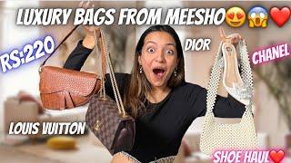 Luxury bags from Meesho🫢️||Yashasvi Rajpoot||