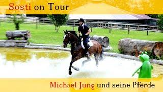 Michael Jung und seine Pferde Sosti on Tour