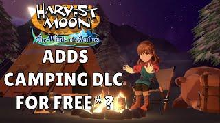 BREAKING NEWS: Harvest Moon the Winds of Anthos gets a new Camping DLC!