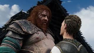 God of War Ragnarok - The Runaway (Asgard) Thor "Look Into My Eyes You Tell Me" Heimdall Cutscene