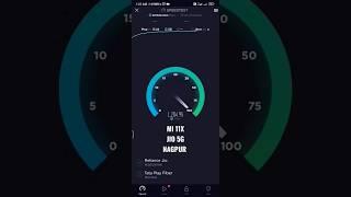 MI 11X Jio 5g Speed Test Nagpur