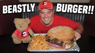 Brett's "Beast" Burger Challenge in Athens, Georgia!!