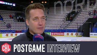 Postgame Interviews: Växjö Lakers – Sparta Prague