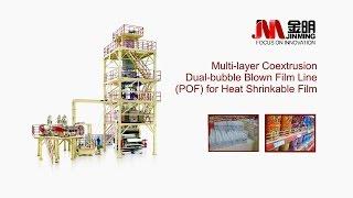 POF Dual Bubble Blown Film Machine -- Heat Shrink Film (Jinming China)