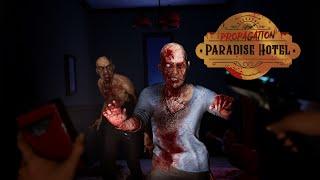 Propagation: Paradise Hotel - Survival horror game Trailer. Horror Channel.