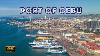 The Philippines' Largest Domestic Seaport | PORT OF CEBU [4K AERIALS]