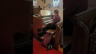 Sean Riedy playing postlude May 2023 Trinity UCC Bethlehem, PA