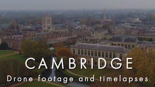 Cambridge (England) - 4k drone footage, timelapses and video footage with Nikon D850