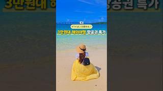 KTX보다 싼 3만원대 해외여행 항공권 등장️ #항공권 #비행기 #해외여행 #일본여행 #항공권특가