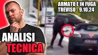 ARMATO E IN FUGA, Carabinieri intervengono con TECNICA MILITARE - Analisi Tecnica