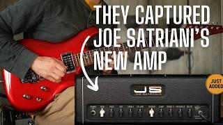 They Captured Joe Satriani's Favourite New Amp (before it is even available to the Public!)