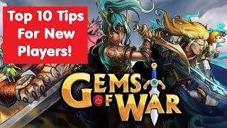 Gems of War Top 10 Tips and Tricks for New Players! Essential beginners guide