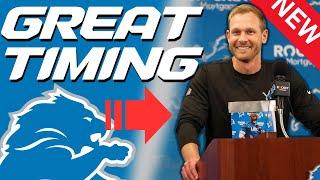 Detroit Lions Get A Pleasant Surprise...