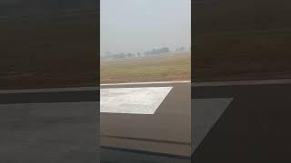 Darbhanga Airport Landing Video @pankaj tech gyan