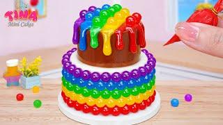 Best Rainbow CakeTop 10 Miniature Amazing Rainbow Cake Recipes Decorating Ideas By Tina Mini Cakes