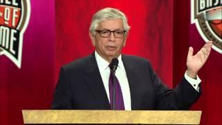 David Stern Acknowledges the Fans of the NBA