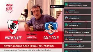 RIVER vs Colo Colo | EN VIVO | Cuartos de Final - Copa Libertadores | Relata Lito Costa Febre