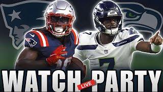 Patriots Vs Seahawks LIVE Watch Party | Pay-By-Play + Reactions