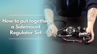 How to put together Sidemount Regulators | Sidemount Regulator Setup