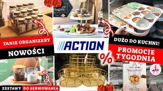 ACTION CUDNE PATERY  DUŻO NOWOŚCI DO KUCHNI ️️️  TANIE ORGANIZERY ️ PROMOCJE TYGODNIA 18-24.12