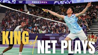 Who is the King of Net Plays?