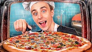 We work in a PIZZERIA 24 Hours Challenge!