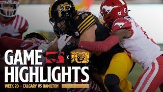 GAME HIGHLIGHTS | Calgary Stampeders vs Hamilton Tiger-Cats | Week 20 (10/18/24)