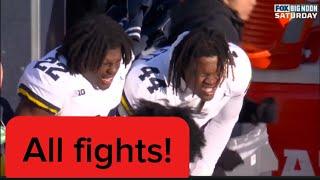 Rivalry week 2024 fights and disrespectful moments compilation #collegefootball #fight #newvideo