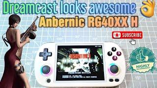 Anbernic RG40XX H testing Dreamcast games I Awesome Retro Handheld