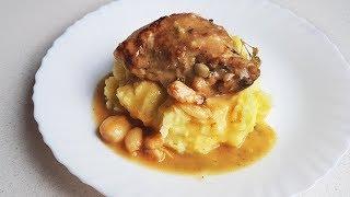 Stewed Chicken with Wine and Garlic Sauce - My Mum's Favourite - English Subtitles