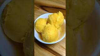 Make this Mango ice-cream with only 2 cups of milk#summer #icecream #mango #asmr #asmrcooking