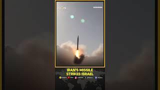 Iranian State TV Releases Video Said To Show Missiles Launched Towards Israel | WION Shorts