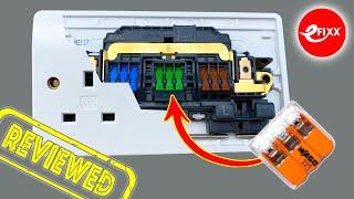 MK LOGIC RAPID FIX - Double socket with SCREWLESS terminals.