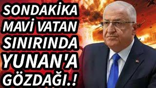 Komşu ülke Yunanistan’a TB 2 SİHA ile gözdağı! Yaşar Güler'den Mavi Vatan şartı!